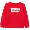 Levi's Lvb L/S Batwing Tee, Maglia a maniche lunghe Bambini e ragazzi, Rosso (Super Red), 6 anni