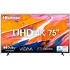 HISENSE 75A69K TV LED 75'' SMART TV UHD 4K DVB-T2 HEVC MAIN10/S2/C MPEG4