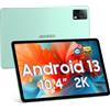 DOOGEE T20S Tablet Android 13, 15GB RAM+128GB ROM(TF 1TB), 10.4 2K FHD+ 1200*2000 IPS Pad, Octa-Core 2GHz, TÜV SÜD Tablet PC, Widevine L1, 7500mAh, 13MP+5MP, 5GWiFi Tablet con SIM 4G LTE/OTG/GPS-2024