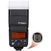 Godox TT350C TTL Flash Camera Flash Speedlite, 2.4G HSS 1/8000s TTL GN36 Electronic Flash for Canon Mirrorless Digital Camera