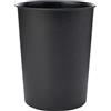 JVL - Pattumiera per Carta, in plastica, Leggero, Colore: Nero