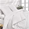 Bleu Câlin Coperta Matrimoniale per tutte le stagioni, 3 in 1, 240 x 260 cm, Bianco, ktd32i