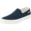 Tommy Jeans Sneakers Vulcanizzate Uomo Slip On Canvas Scarpe, Blu (Dark Night Navy), 46