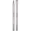 Nucraft SDS-Max - Scalpello piatto, 2 pezzi, 40 cm, universale, in acciaio super temprato