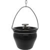 Eliga Pentola aromatica/infusione nera per sauna con valvola a goccia