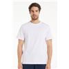 Tezenis T-shirt In 100% Cotone A Girocollo Uomo Bianco