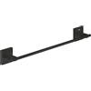 GROHE Portasciugamani GROHE Start Cube QuickFix - (metallo, fissaggio nascosto, viti e tasselli inclusi), dimensioni 450 mm, facile da montare con GROHE QuickGlue, nero opaco, 409872430