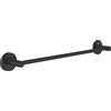 GROHE Porta asciugamani GROHE Start QuickFix (metallo, fissaggio nascosto, viti e tasselli inclusi, facilissimo da montare con GROHE QuickGlue), misura 504 mm, nero opaco, 411972430
