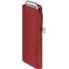 Doppler Ombrello tascabile in acciaio al carbonio slim tinta unita - pratico - leggero - 22 cm, Rosso, talla única, Compatto e sottile