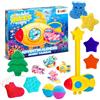 INKEE CRAZE, Calendario Avvento bambini 2022, Calendario dell' avvento bombe da bagno bambini, Inkee Bath Fun, giocattoli di acqua, 24 sorprese, 40638, Multicolore