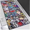 ITBT ONEPIECE Tappetino Mouse Gaming, Grande Anime Mouse Pad XXL 900x400mm Confortevole, Lavabile, 3mm Antiscivolo Tappetino Scrivania Supporto per Ufficio Computer, Adatto per computer e PC, A