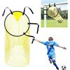 Quixotical Calcio Top Bins Target, Bersaglio per Allenamento Calcio con Cinghie Regolabili, Rete Obiettivo Pieghevole Facile da Montare per Precisione e Tiri in Porta
