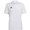 adidas Uomo Polo Shirt (Short Sleeve) Ent22 Polo, White, HC5067, MT2