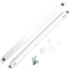 fiXte Finestre e porta completamente regolabile con bocchetta di sfiato 260 mm - 10,4 in bianco