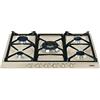 Smeg SR775PO piano cottura Crema Incasso Gas