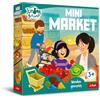 Trefl - Mini Market, Junior Game - Gioco da Tavolo per Bambini Piccoli, Due Varianti, Pedine Divertenti, Elementi Grandi, Illustrazioni Bellissime, Apprendimento Attraverso il Gioco