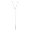 Elli Collana Donne Catena a Y Geo Bacchetta di Base Tendenza Blogger in Argento Sterlino 925