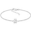 Elli Bracciale Donne Zampe Ciondolo di Base in Argento Sterlino 925