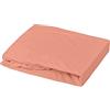 Domiva Lenzuolo con angoli, in jersey, 40 x 80 cm, colore: Terracotta