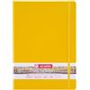Talens Art Creation Sketchbook - Giallo Dorato - 21x29,7 cm - 80 fogli - 140 g - Carta senza acidi - Copertina rigida per disegno e diario