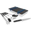 Broil King - I Signori del Barbecue Set Posate Portachef 705.64001 BROIL KING