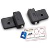MaJoCompTec® Set di teste articolate adatte per guida telescopica Remis, ricambio per camper, finestre, compatibile con Ducato Transit Sprinter Master (CAMPERPART GK-REMIfront)