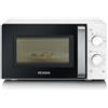 SEVERIN MW 7885 Microonde Forno a microonde per scongelare e riscaldare, forno a microonde con piatto girevole per una distribuzione uniforme del calore, bianco/nero
