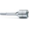 Beta 920ME 8 - Chiavi a bussola maschio esagonale con attacco quadro femmina 1/2 cromate