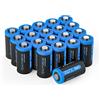 Exmate 20 Pcs batterie CR2 3V, batterie usa e getta 1000mAh adatte per elettrodomestici, sistemi di allarme, torce