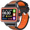 Hwagol Smart Watch (Answer/Make Calls), 2023 Newest 1.57 Inch Fitness Tracker, Heart Rate/Sleep Monitor/Pedometer/Calories, Multiple Sports Modes, Waterproof Women's Men's Fitness Watch for Android iOS