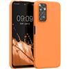 kwmobile Custodia Compatibile con Xiaomi Redmi Note 11 / Note 11S Cover - Back Case per Smartphone in Silicone TPU - Protezione Gommata - arancia fruttata