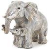 Irayin Elefante Portafortuna, Decorazioni di Elefanti, Regalo Mamma, Statuetta Decorativa Casa - Argento