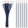 YIXISI 25 Pezzi 17mm Pre Cablato Striscia LED SMD, 2835 SMD LED, Modellismo LED, Luce Autoadesiva 12-18V, Blu