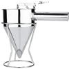 TheStriven Imbuto per Pastella Batter Dispenser Attrezzo di Cottura Imbuto per Pasticceria Imbuto a Pistone in Acciaio Imbuto Dosatore per Torte, Dessert, Pancake, pastella, utensile da Cucina