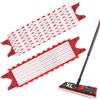 Kssvzz 2 Pezzi per Vileda Ultramax XL Revolution Ricambio Kit, per Straccio Pavimenti Vileda Ultramax/UltraMax Plus 2 in 1 Ricarica, 51x14cm Microfibra Mop Pad per Lavaggio Sporco Pulizia Pavimento