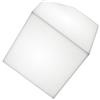 Artemide Edge Lampada Parete/Soffitto 35x32x21 cm, Bianco