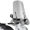 FAR 1117A A1117A|136 PARABREZZA VISIERA SCHERMO CUPOLINO PARAVENTO + ATTACCHI GIVI COMPATIBILE CON HONDA SH 125 150 i ABS 2016 MOTO SCOOTER