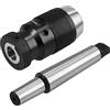 GETLITOOL Portapunte MT3-B18 Serraggio Rapido, Mandrino Autoserrante 1-16mm | Senza Chiave Richiesta, con Cono Morse MK3, Adattatore per Trapani a Colonna, Torni e Macchine Utensili Compatibili MT3