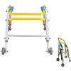 WETOBO Gait trainer, deambulatore pieghevole per bambini a quattro ruote, camminatore di formazione in piedi carrello per esercizi di riabilitazione per fratture di disabilità (Size : 70-79cm)