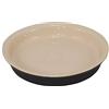Nobby Ciotola in ceramica per gatti Miska, nero/crema, Ø 16 x 2,5 cm, 0,25 l, 1 pezzo