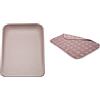 Leanderdesign Leander Matty - Cuscino per fasciatoio + topper in colore rosa