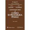 Cedam Commentario breve al codice di procedura penale