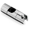 OFFO Supporto Soffione Doccia,19-25 mm Supporto Doccetta con Gancio regolabile, porta doccino per doccia, Cromo