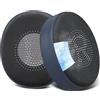 SOULWIT Cuscinetti auricolari in gel di raffreddamento per Jabra Evolve2 65 (Evolve 2 65MS 65UC MS UC)/Evolve2 40 (40UC 40MS USB)/Elite 45h On-Ear Wireless Headset, con tessuto in seta di ghiaccio