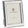 SEC OF FLORENCE 7220/10x15IT Cornice Portafoto in Argento Massiccio 925 con Retro in Legno Mogano