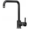 Plados PRONTA CONSEGNA - SPEDIZIONE IMMEDIATA Plados VENMIX20-70 Miscelatore cucina monocomando con canna tubolare modello VENMIX20 finitura 70 ULTRAGRANIT BLACK MATT