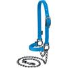Weaver Livestock Weaver Leather Livestock - Cavezza regolabile in nylon con catena di piombo, colore: blu