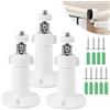 EXIN DEHCEN Supporto Telecamera Arlo, 3 Pezzi Staffa Telecamera, Supporto per Telecamere di Sicurezza, Staffa Parete Telecamera 360 Gradi, Staffa da Soffitto Regolabile per Telecamera, Compatibile con Arlo Pro