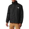 The North Face - Giacca da Uomo Resolve - Giacca da Trekking Impermeabile e Traspirante - TNF Black, L