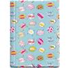 Miquelrius - Cartella con alette A4, 250 x 340 x 20 mm, Cartone rigido, Chiusura con gomma, Collezione Wow!, Agatha Ruiz de la Prada